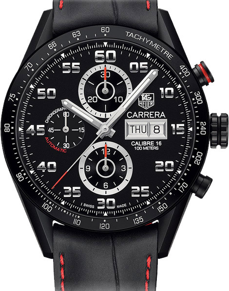 Tag Heuer CARRERA CALIBRE 16 CHRONOGRAPH DAY DATE CV2A81.FC 6237 watch replica